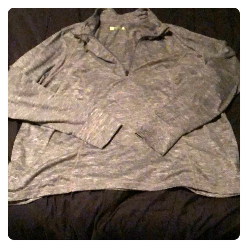 Grey pull over